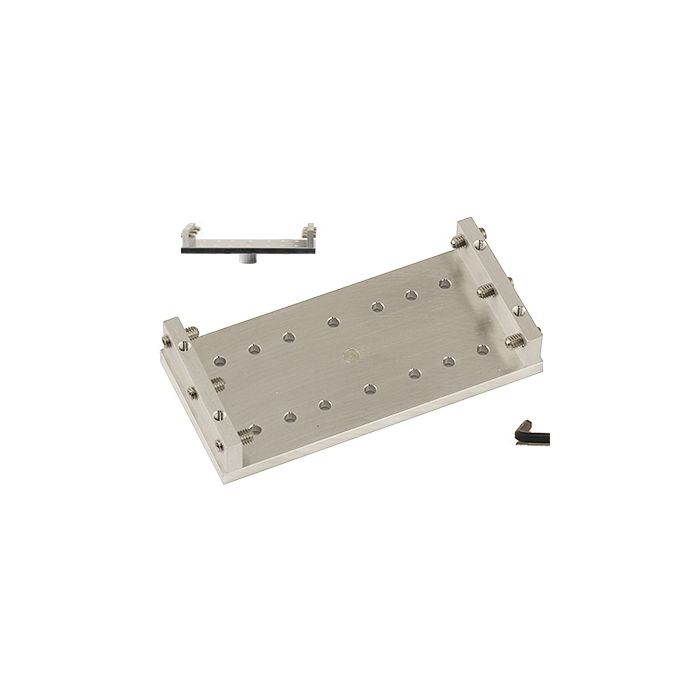 EM-Tec V80 versatile vise clamp sample holder for up to 80mm, пїЅпїЅпїЅпїЅ14mm JEOL stub
