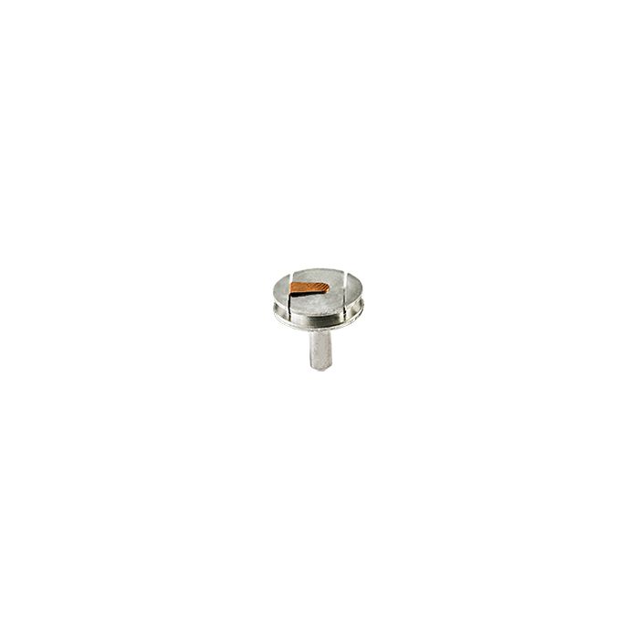 EM-Tec LPS12 Low Profile S-Clip SEM sample holder, single short clip on a пїЅпїЅпїЅпїЅ12.7mm standard pin stub