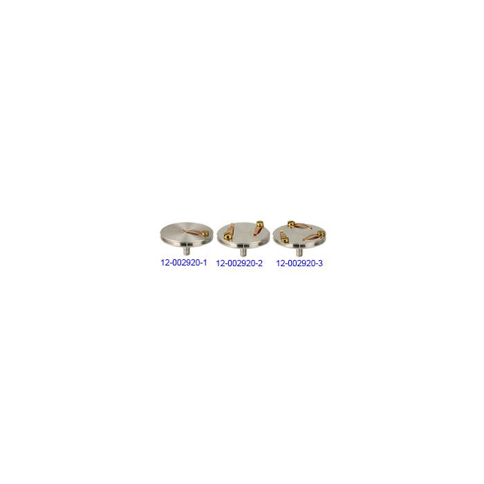 EM-Tec S-Clip sample holders with 1, 2 or 3x S-Clips on пїЅпїЅпїЅпїЅ25.4mm pin stub