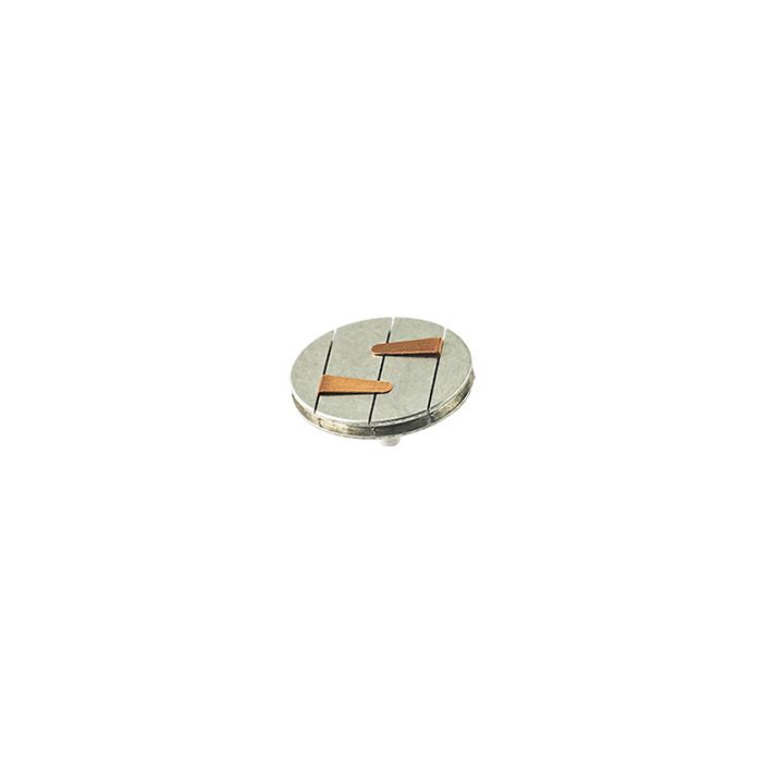 EM-Tec LPS25 Low Profile S-Clip SEM sample holder, two standard clips on a пїЅпїЅ25.4mm pin stub