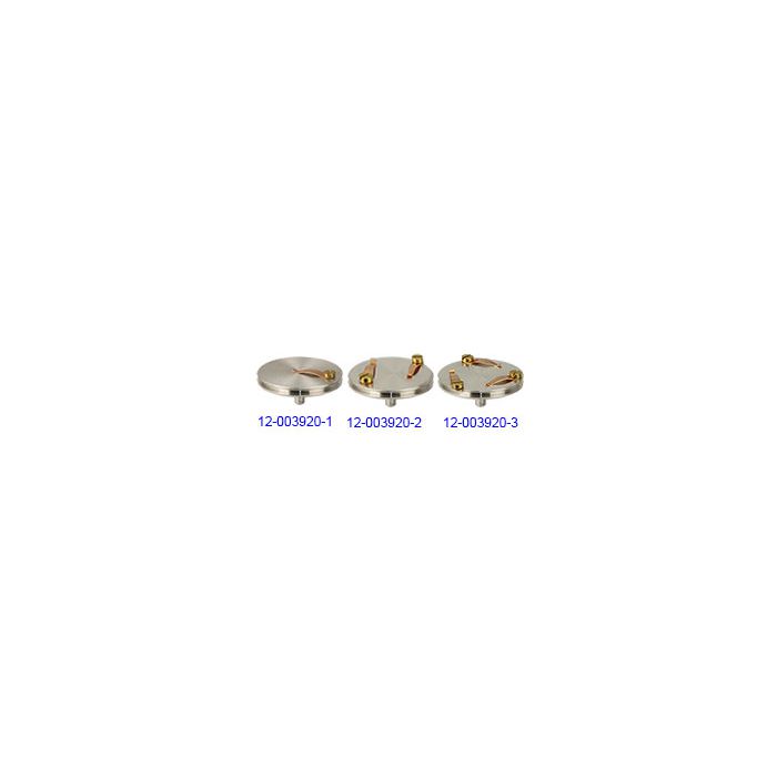 EM-Tec S-Clip sample holders with 1, 2 or 3x S-Clips on пїЅпїЅпїЅпїЅ25.4mm Zeiss pin stub