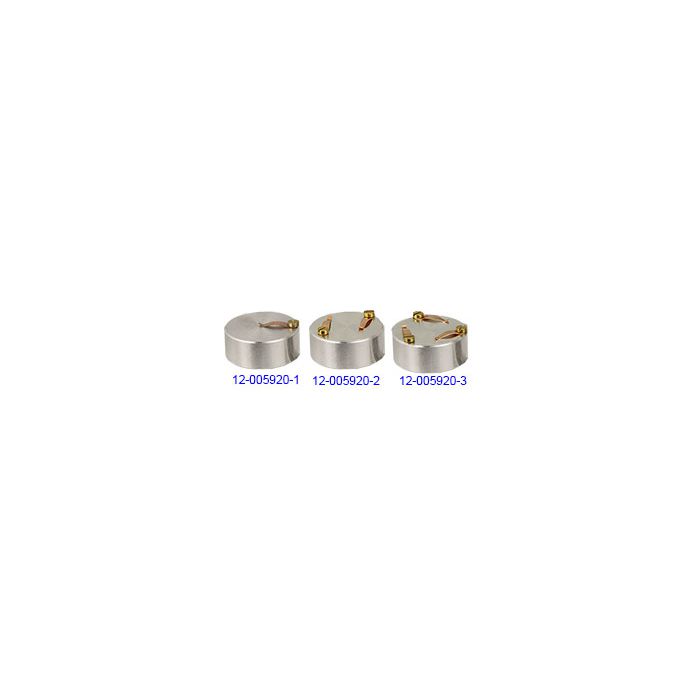 EM-Tec S-Clip sample holders with 1, 2 or 3x S-Clips on ����25x10mm JEOL SEM stub