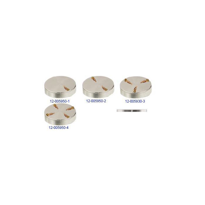 EM-Tec S-Clip sample holders with 1, 2, 3 or 4x S-Clips on пїЅпїЅпїЅпїЅ50x5mm JEOL SEM stub