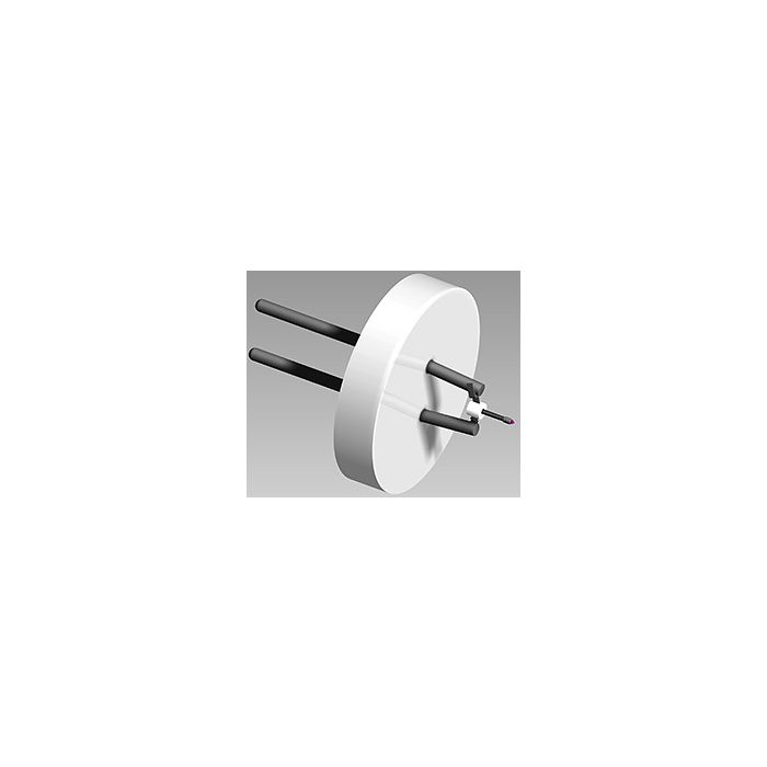 Kimball ES-423E LaB6 cathode, Tescan base, 90 degrees/20µm round tip for Tescan SEMs