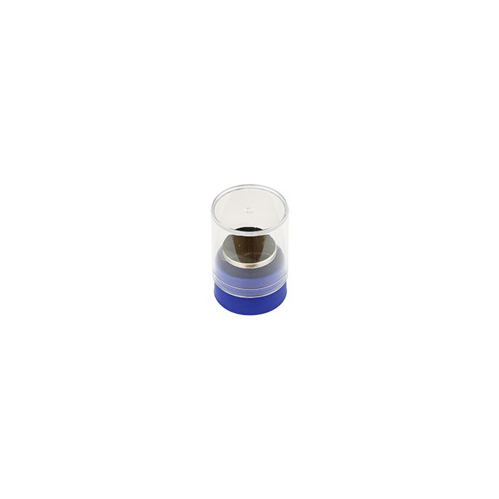 EM-Tec FS2 sampler with ш25.4mm pin stub and ш25mm high purity conductive tab in a SB3 storage tube