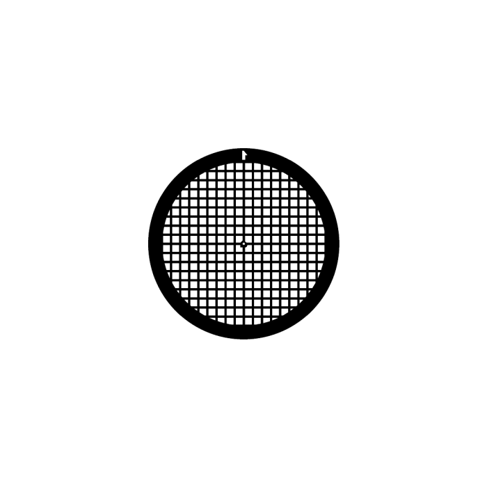 Gilder G175 TEM grid, standard 175 square mesh, 108 Ојm hole, 37 Ојm bar Cu (AU-21-1GM175) / Ni (AU-21-2GM175) /Au (AU-21-3GM175)