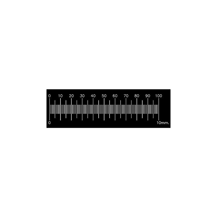 Stage micrometer S1R with calibration certificate