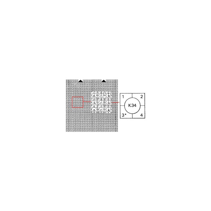 The Halton finder S30 with 5x5mm location pattern, black slide/glass disc