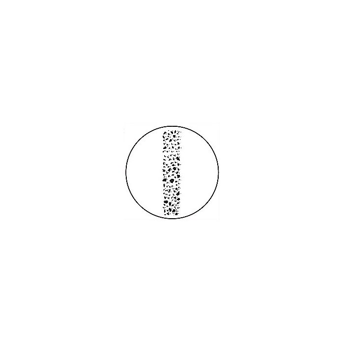 Particle analysis test slide SG7 with 200 numbered particles, all glas ...