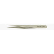 EM-Tec 3C.AM high precision tweezers, style 3C, short, very sharp fine tips, anti-magnetic stainless steel
