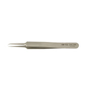 EM-Tec 5AC.AM high precision tweezers, style 5AC, anti-capillary extra fine tips, anti-magnetic stainless steel
