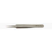 EM-Tec 5.TI high precision tweezers, style 5, extra fine straight tips, titanium