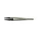 EM-Tec 249.CT ESD safe carbon fiber replaceable tip tweezers, blunt strong tips