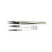 EM-Tec 2A.ZE ESD safe ceramic replaceable tips tweezers, flat rounded tips