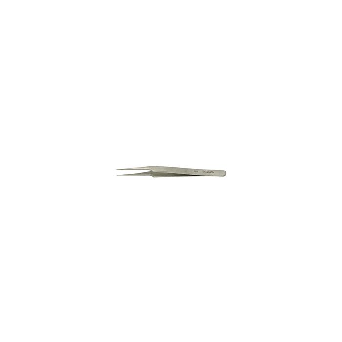 Value-Tec 5A.NM general purpose tweezers, style 5A, off-set finepointed tips, non-magnetic stainless steel