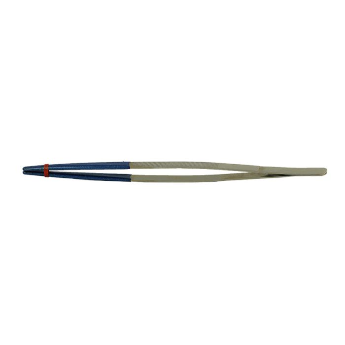 Value-Tec 255.MS, 10inch steam forceps with PVC covered tips, 255mm, magnetic stainless steel