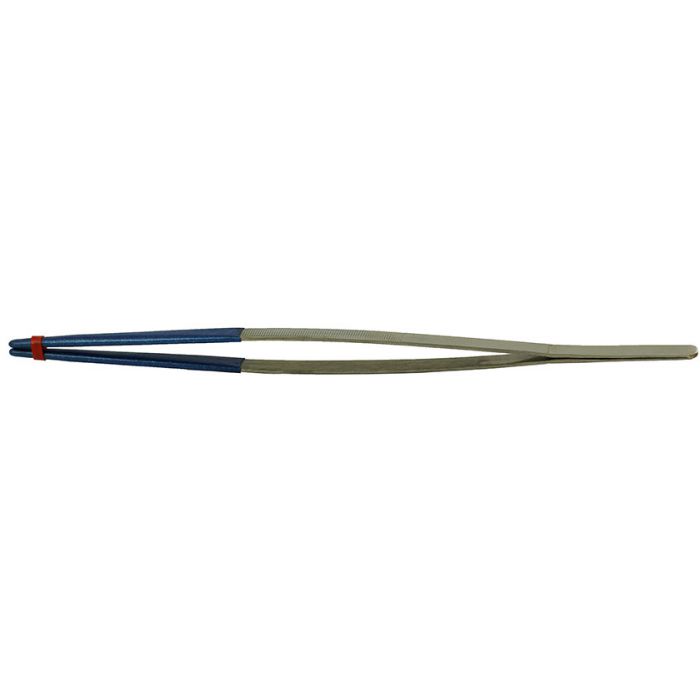 Value-Tec 305.MS, 12inch steam forceps with PVC covered tips, 305mm, magnetic stainless steel