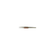 Value-Tec 62.MS fibre grip strong slim tweezers, style 62, serrated pointed tips, 165mm, magnetic stainless steel