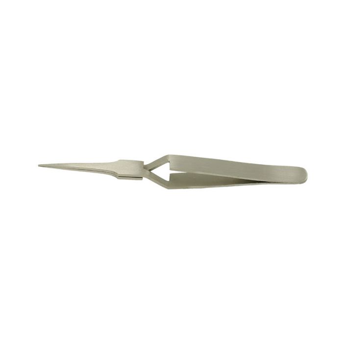 Value-Tec 2X.NM general purpose tweezers, style 2X, reversed, pointed tips, non-magnetic stainless steel