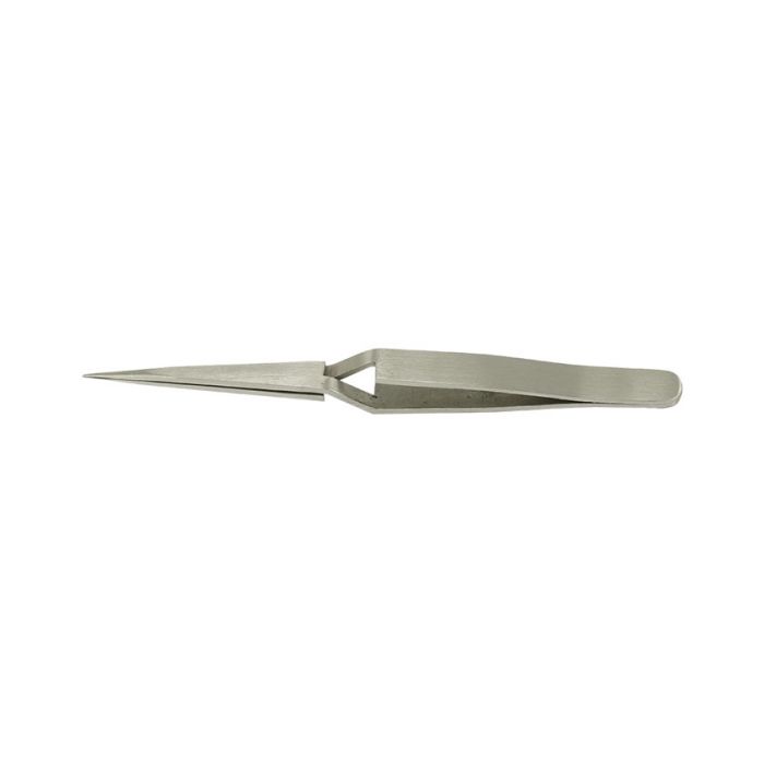 Value-Tec 3X.NM general purpose tweezers, style 3X, reversed, pointed tips, non-magnetic stainless steel
