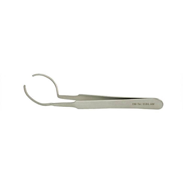 EM-Tec 318G.AM SEM pin stub gripper tweezers for ш32mm pin stubs, anti-magnetic stainless steel