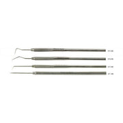 Value-Tec set with 4 probes (VP1/VP2/VP4/VP5) in plastic pouch, 410 stainless steel