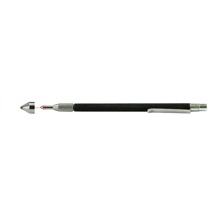 Micro-Tec DS4 diamond tipped scriber with 90 degrees tip, 150mm overall length