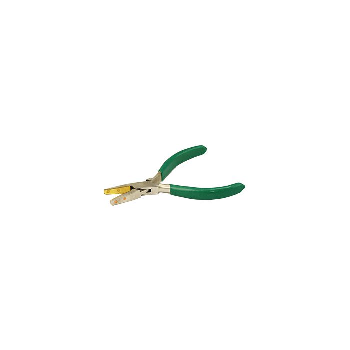 Value-Tec flat nose pliers with brass lined jaws