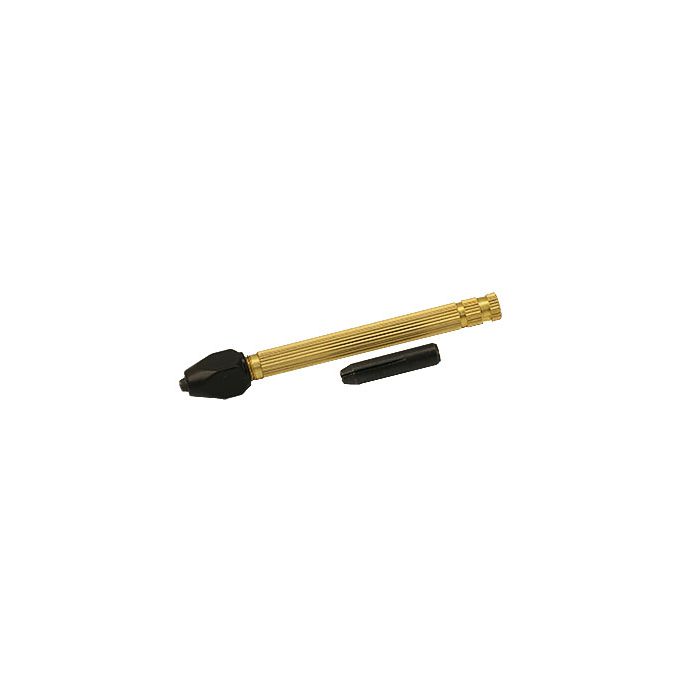 Value-Tec PV2 dual collet brass pin vise, 0.1 to 2.2mm