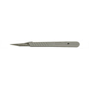 Micro-Tec disposable carbon steel scalpels #11 with plastic handle, sterile