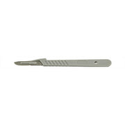 Micro-Tec disposable carbon steel scalpels #20 with plastic handle, sterile