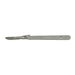 Micro-Tec disposable carbon steel scalpels #22 with plastic handle, sterile