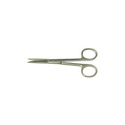 EM-Tec S11 microscopy lab scissors, sharp tips, straight, 110mm, 410 st. st.