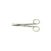 EM-Tec H11C microscopy lab scissors, sharp/blunt tips, curved, 110mm, 410 st. st.