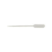 PT1 disposable plastic transfer pipette, 1ml, graduated, single piece LDPE