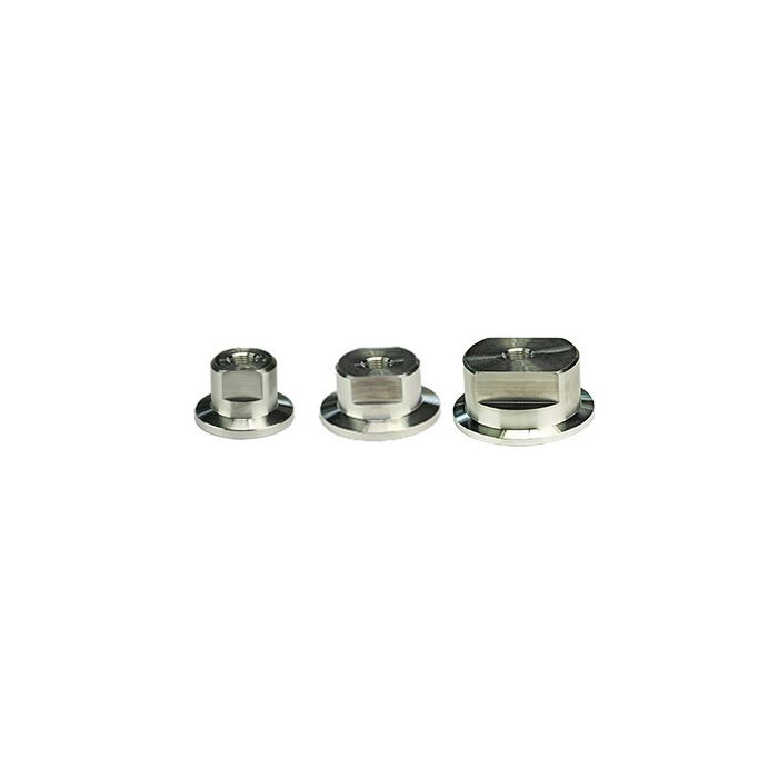 DN16KF adapter to 1/8inch NPT female thread, 304 stainless steel