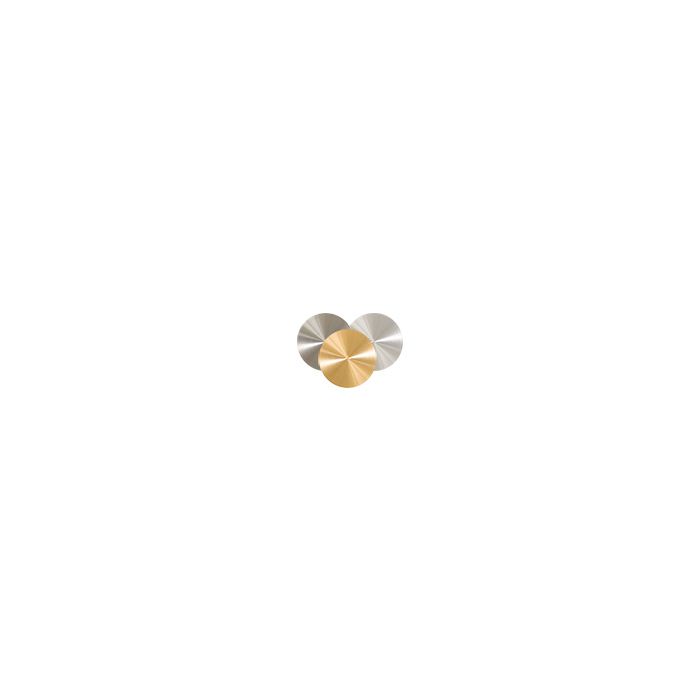 Gold / Palladium Target, ш58 x 0.1mm mounted on target holder, Au/Pd 80/20, 99.99% Au/Pd