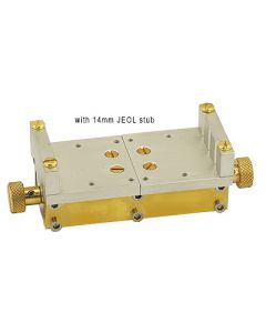 EM-Tec CV1 centering vise SEM sample holder for up to 110mm, ����14mm JEOL stub